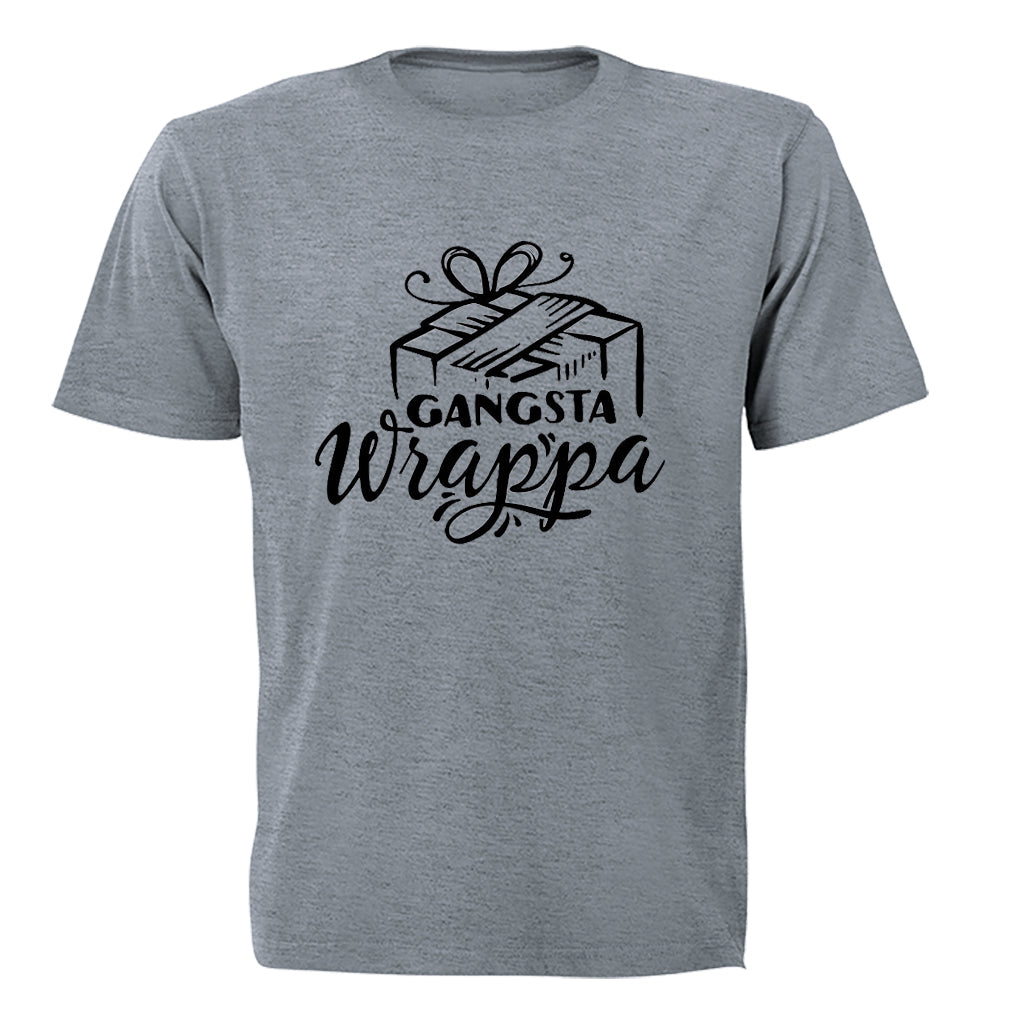 Gangsta Wrappa - Christmas - Adults - T-Shirt - BuyAbility South Africa