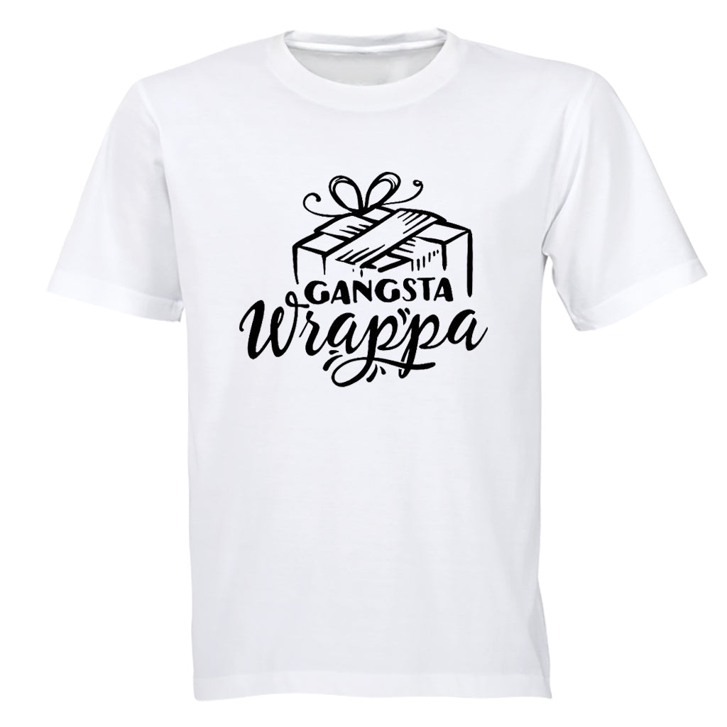 Gangsta Wrappa - Christmas - Adults - T-Shirt - BuyAbility South Africa