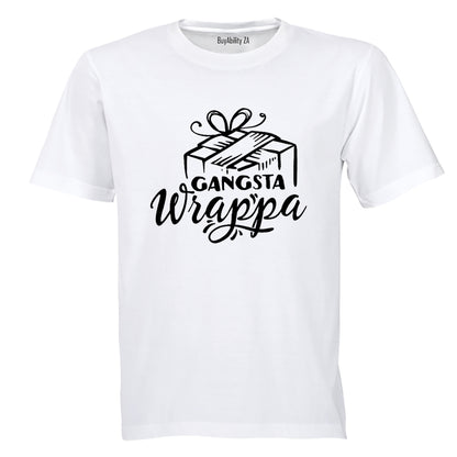 Gangsta Wrappa - Christmas - Adults - T-Shirt