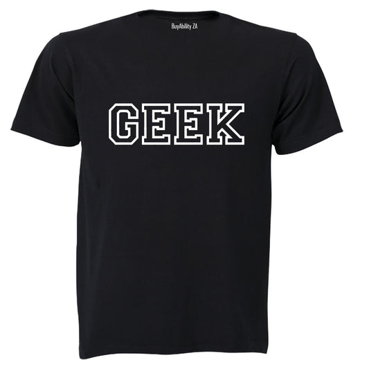 Geek - Outline - Adults - T-Shirt