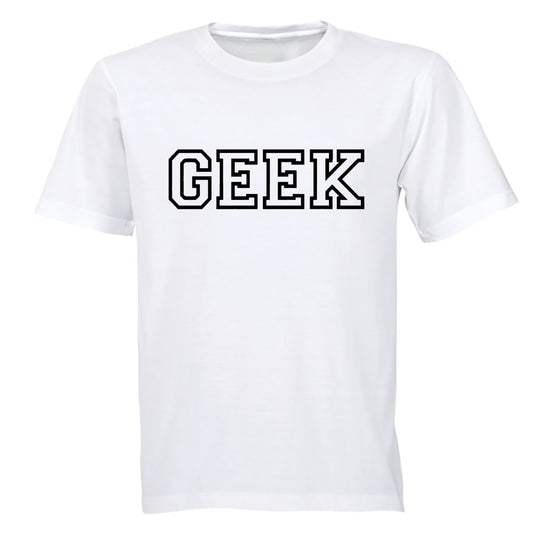 Geek - Outline - Adults - T-Shirt - BuyAbility South Africa
