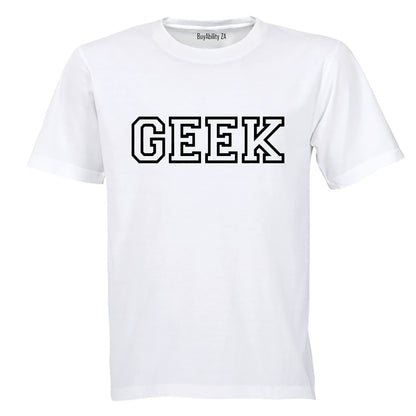Geek - Outline - Adults - T-Shirt
