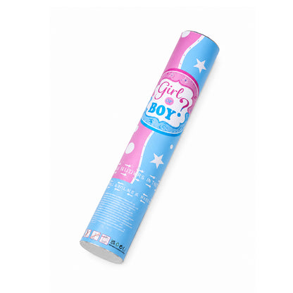 Gender Reveal Confetti Party Popper - Pink - Girls - BuyAbility