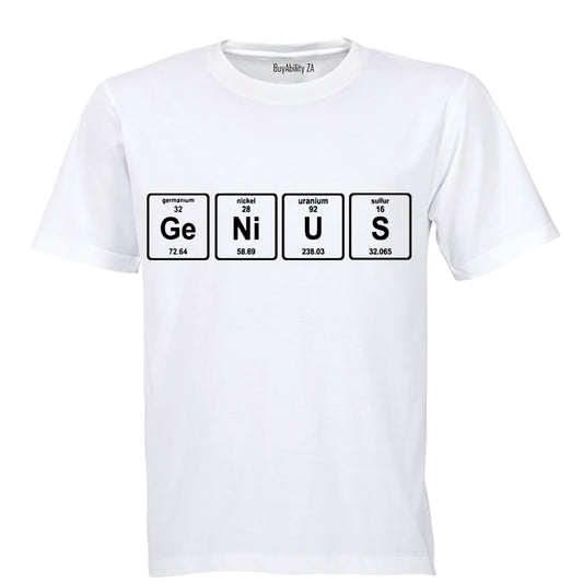 Genius - Adults - T-Shirt - BuyAbility