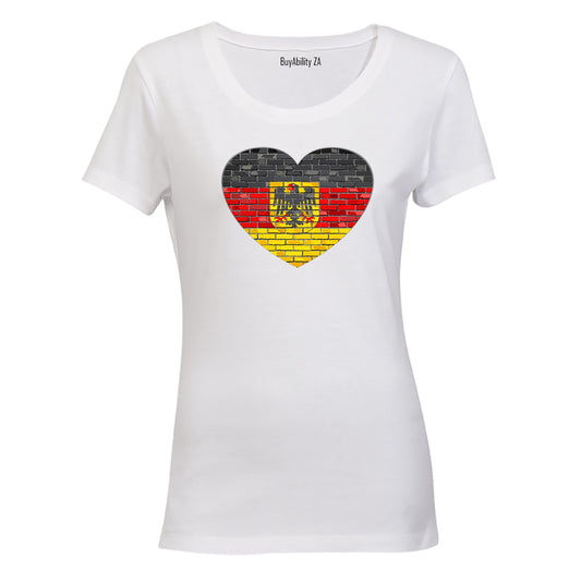 German Flag Inspired - Ladies - T-Shirt