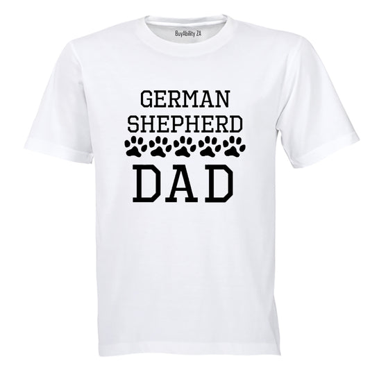 German Shepherd Dad - Adults - T-Shirt - BuyAbility South Africa