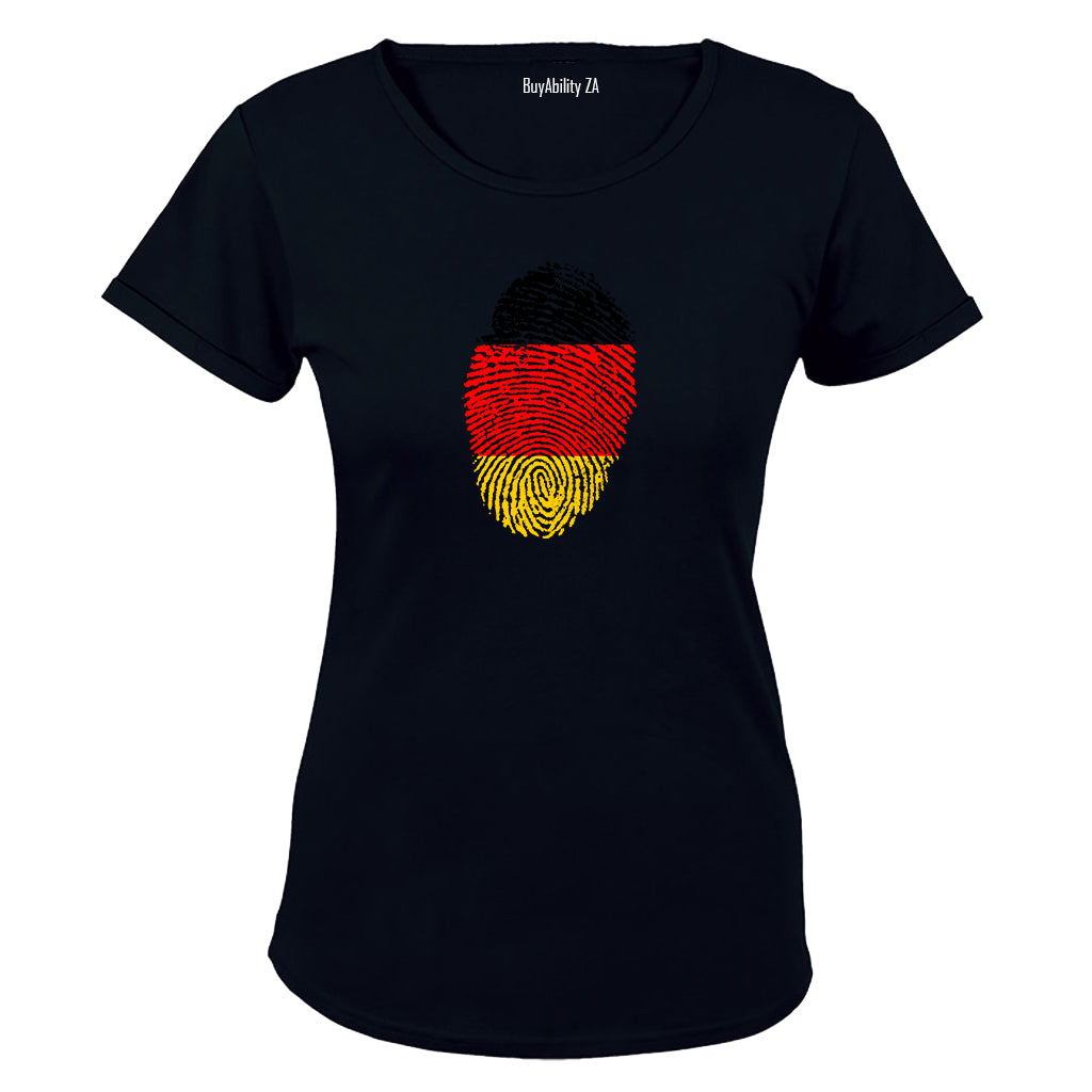German Thumbprint - Ladies - T-Shirt - BuyAbility South Africa