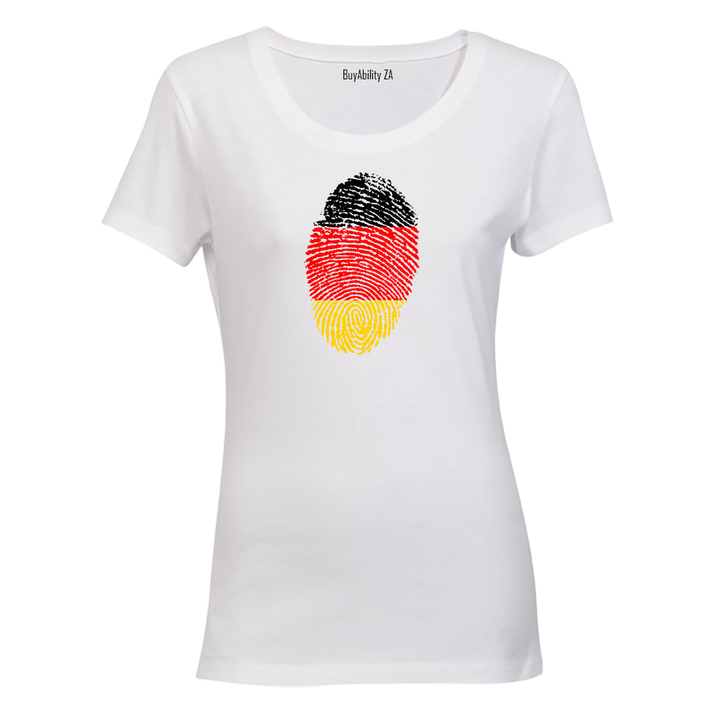 German Thumbprint - Ladies - T-Shirt - BuyAbility South Africa