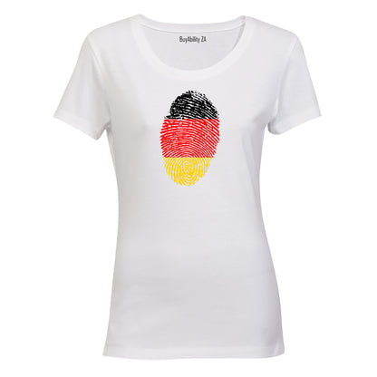 German Thumbprint - Ladies - T-Shirt - BuyAbility South Africa