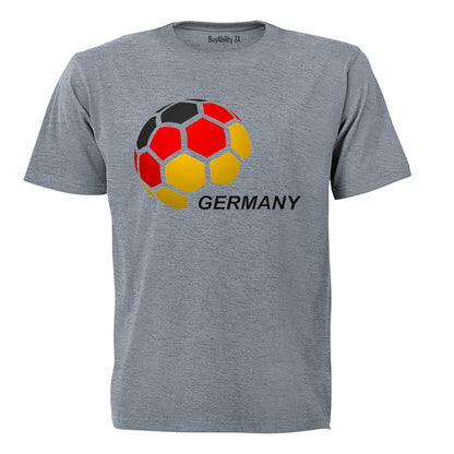 Germany - Soccer Ball - Adults - T-Shirt