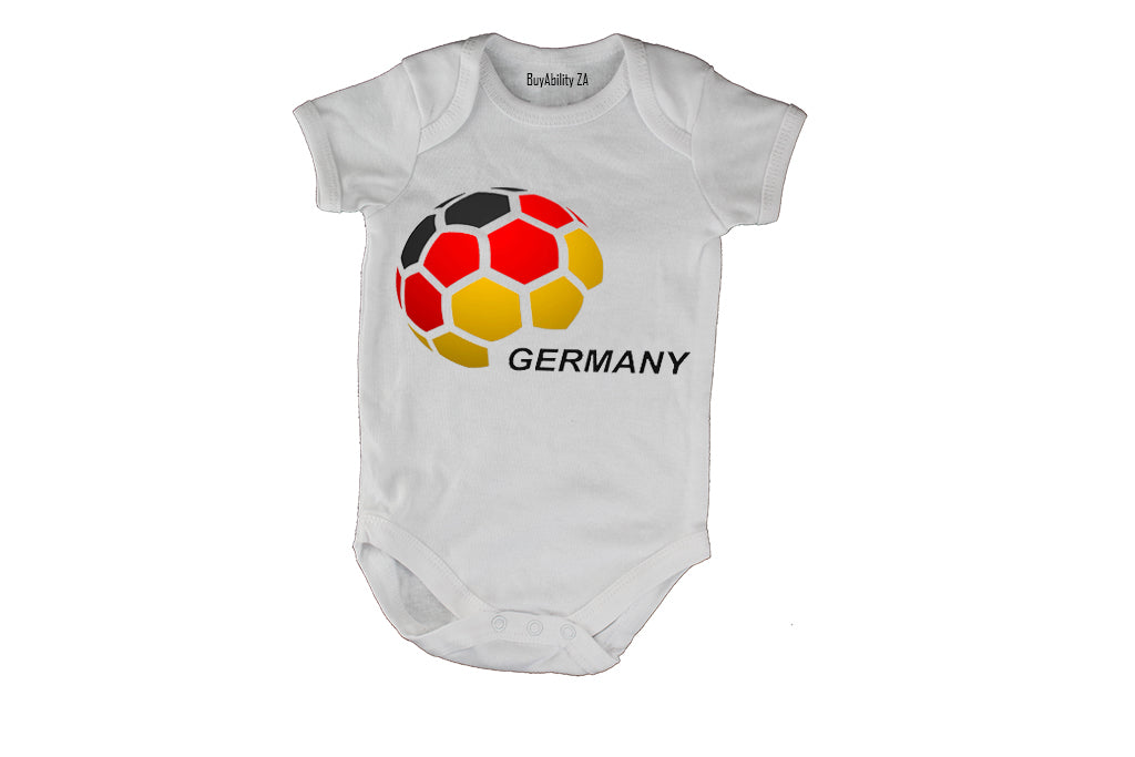 Germany - Soccer Ball - Baby Grow
