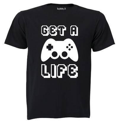 Get A Life - Gamer - Kids T-Shirt - BuyAbility South Africa