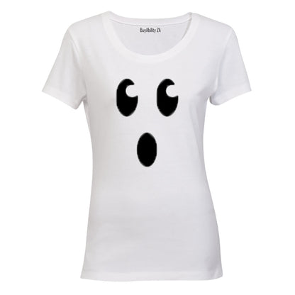 Ghost Face - Halloween - Ladies - T-Shirt