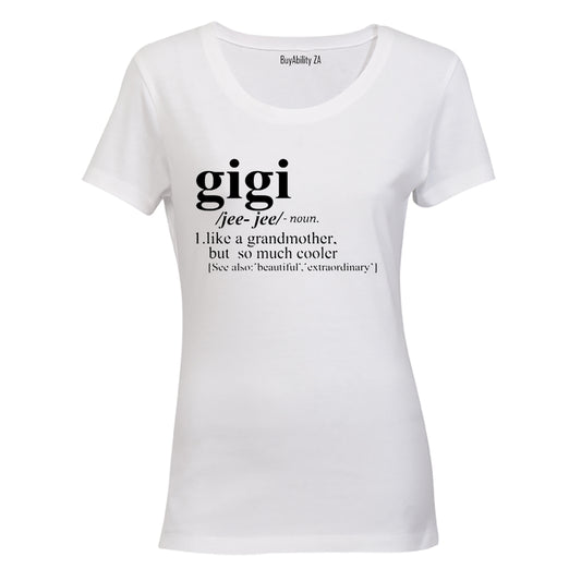 Gigi - Grandmother - Ladies - T-Shirt