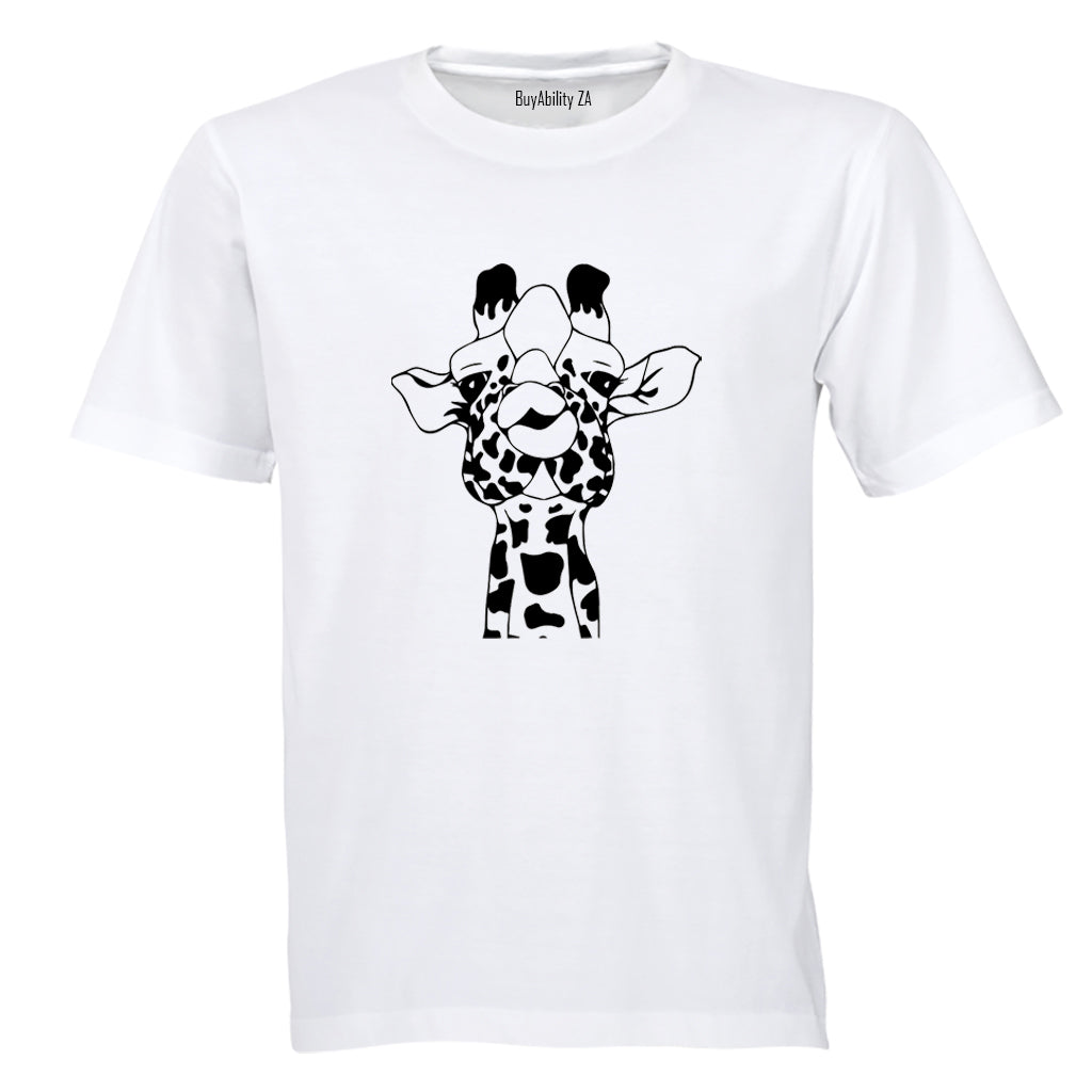 Giraffe Kiss - Kids T-Shirt