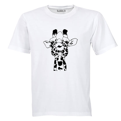 Giraffe Kiss - Kids T-Shirt