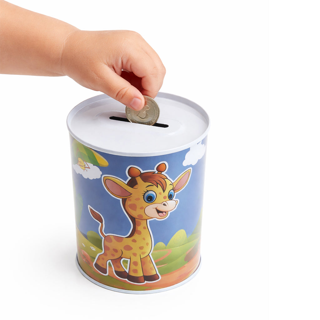Kids Giraffe Money Tin - BuyAbility