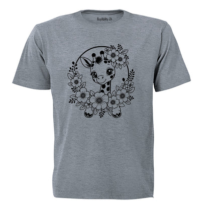 Giraffe Wreath - Kids T-Shirt - BuyAbility South Africa