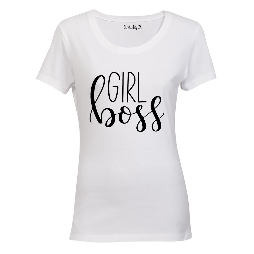 Girl Boss! - Ladies - T-Shirt - BuyAbility