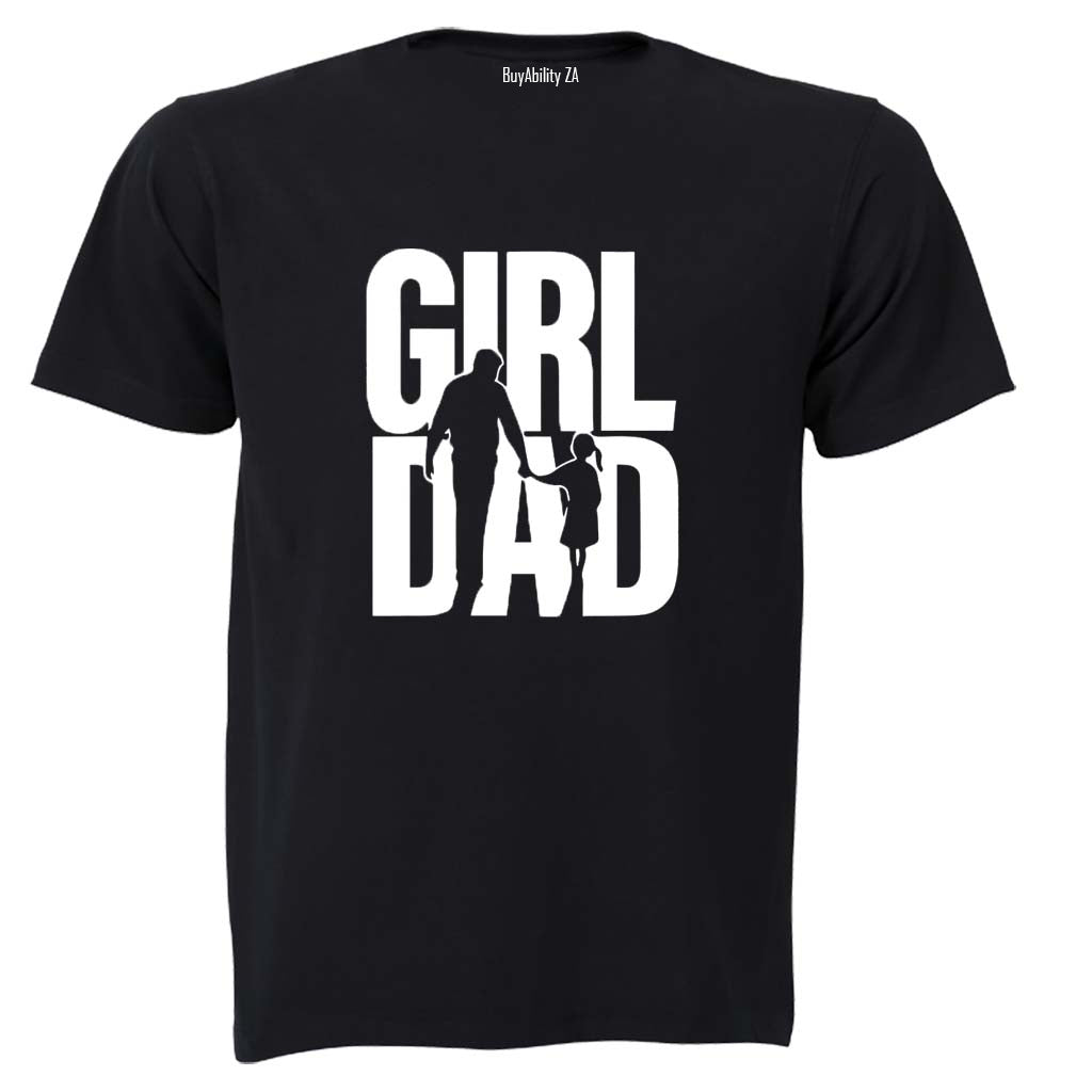 Girl Dad - Silhouette - Adults - T-Shirt