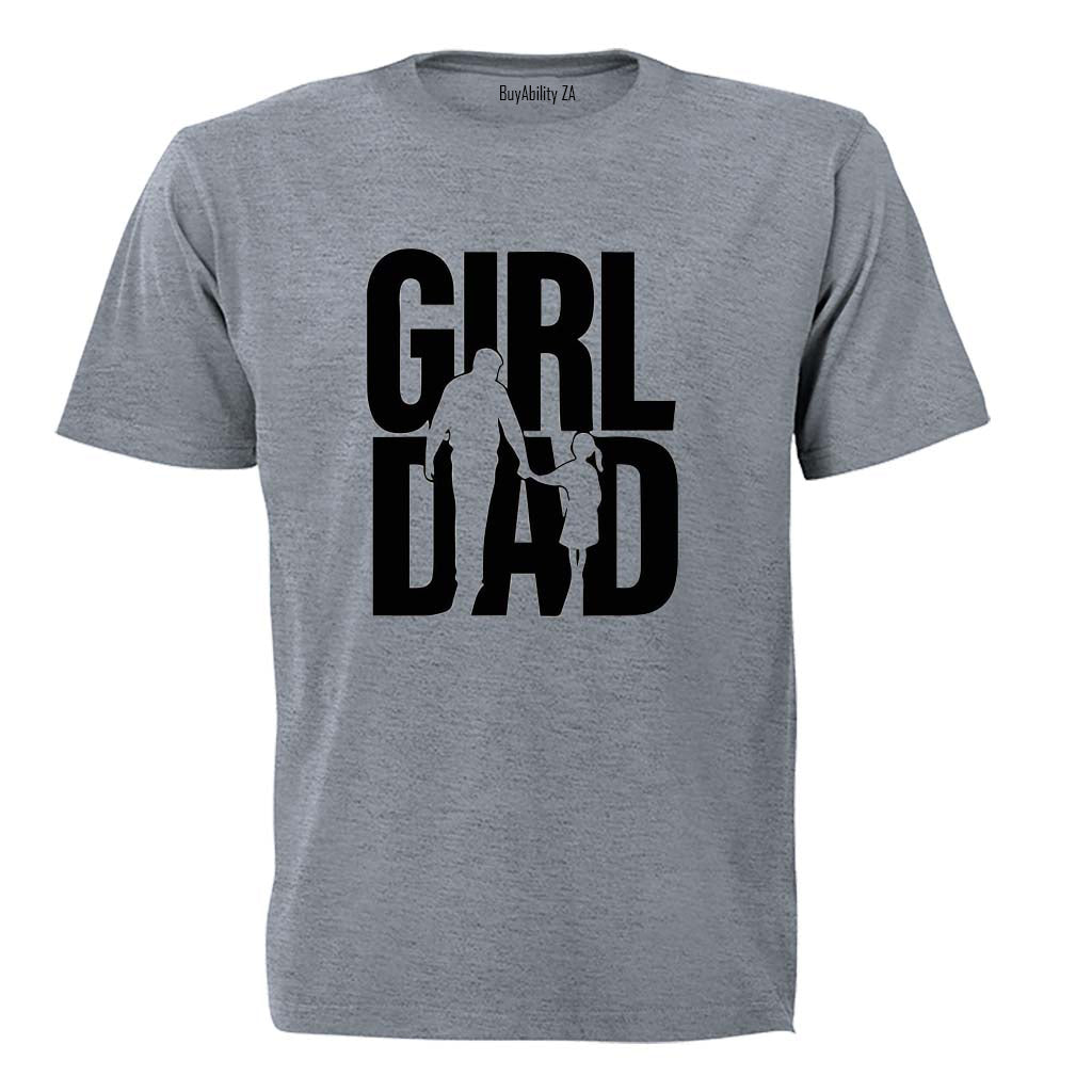 Girl Dad - Silhouette - Adults - T-Shirt