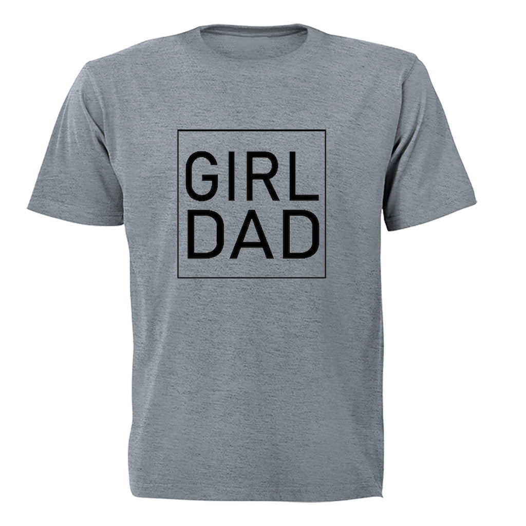 Girl Dad - Square - Adults - T-Shirt - BuyAbility South Africa