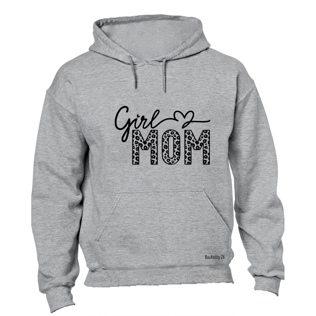 Girl Mom - Patterned - Hoodie