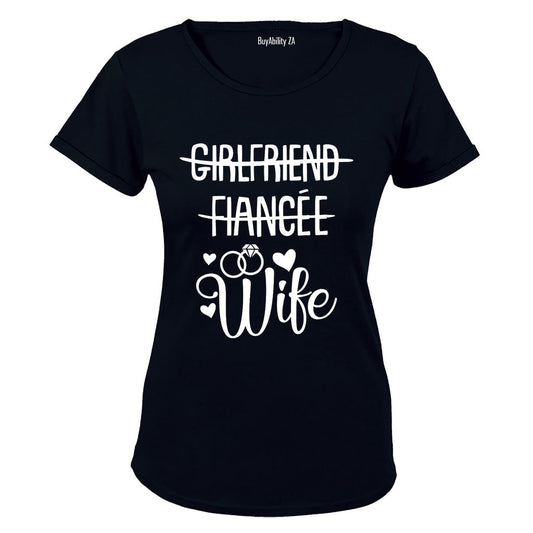 Girlfriend - Fiancee - Wife - Ladies - T-Shirt