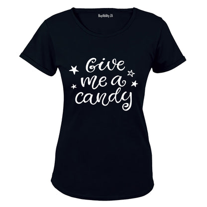 Give Me A Candy - Halloween - Ladies - T-Shirt