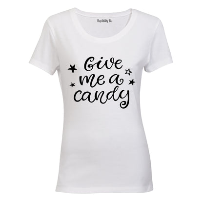 Give Me A Candy - Halloween - Ladies - T-Shirt