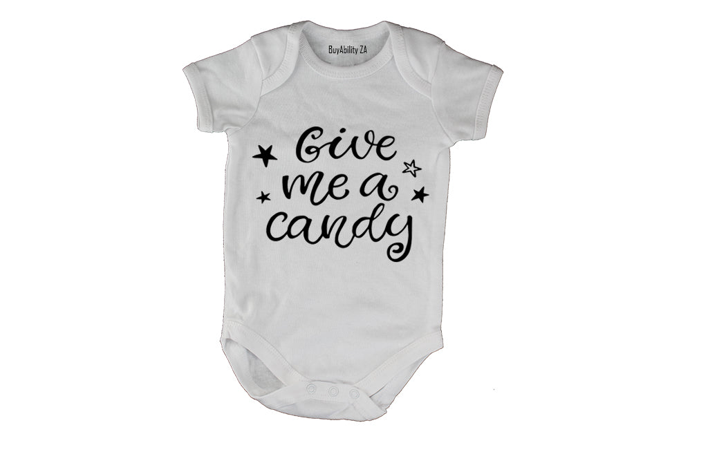 Give Me A Candy - Halloween - Baby Grow