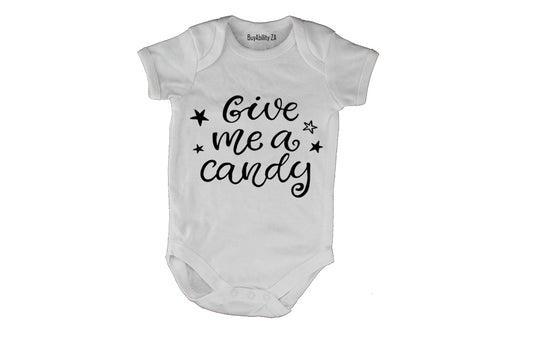 Give Me A Candy - Halloween - Baby Grow