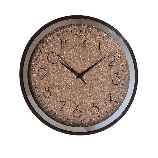 Sparkling Glitter Wall Clock