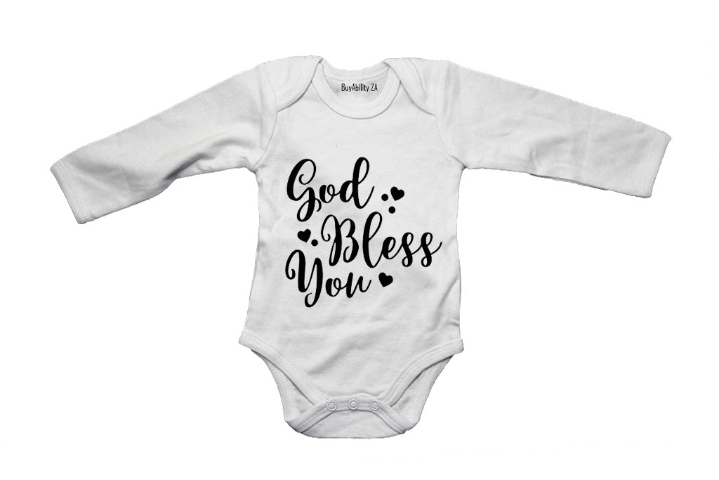 God Bless You - Baby Grow