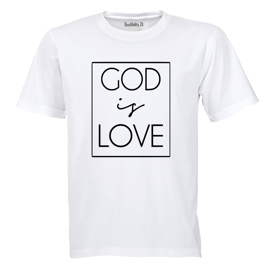 God Is Love - Adults - T-Shirt - BuyAbility South Africa
