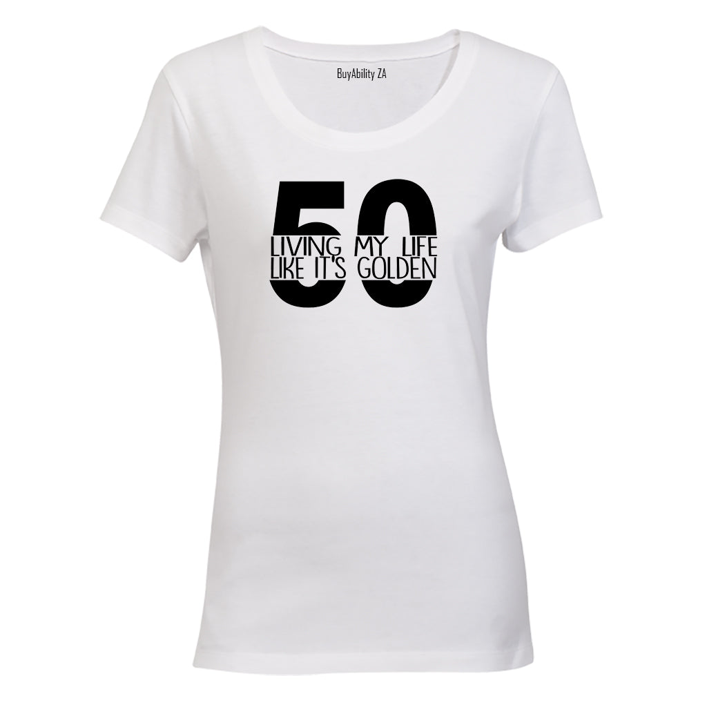 Golden 50 - Ladies - T-Shirt - BuyAbility South Africa