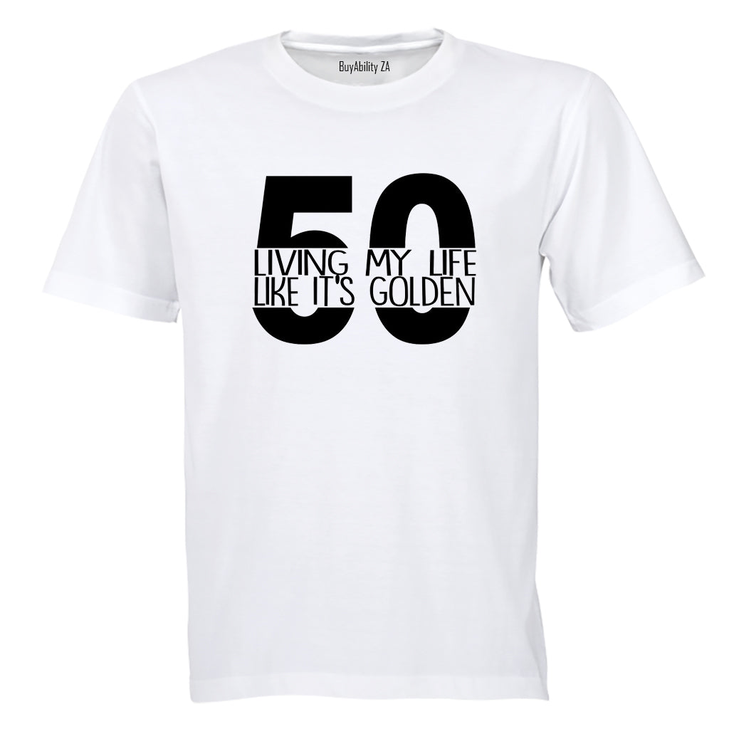 Golden 50 - Adults - T-Shirt - BuyAbility South Africa