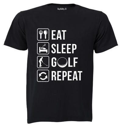 Golf. Repeat - Adults - T-Shirt