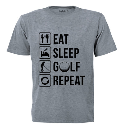 Golf. Repeat - Adults - T-Shirt