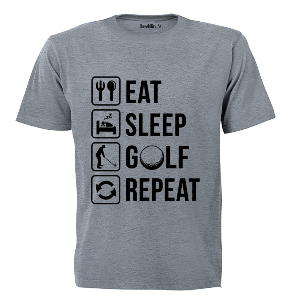Golf. Repeat - Adults - T-Shirt