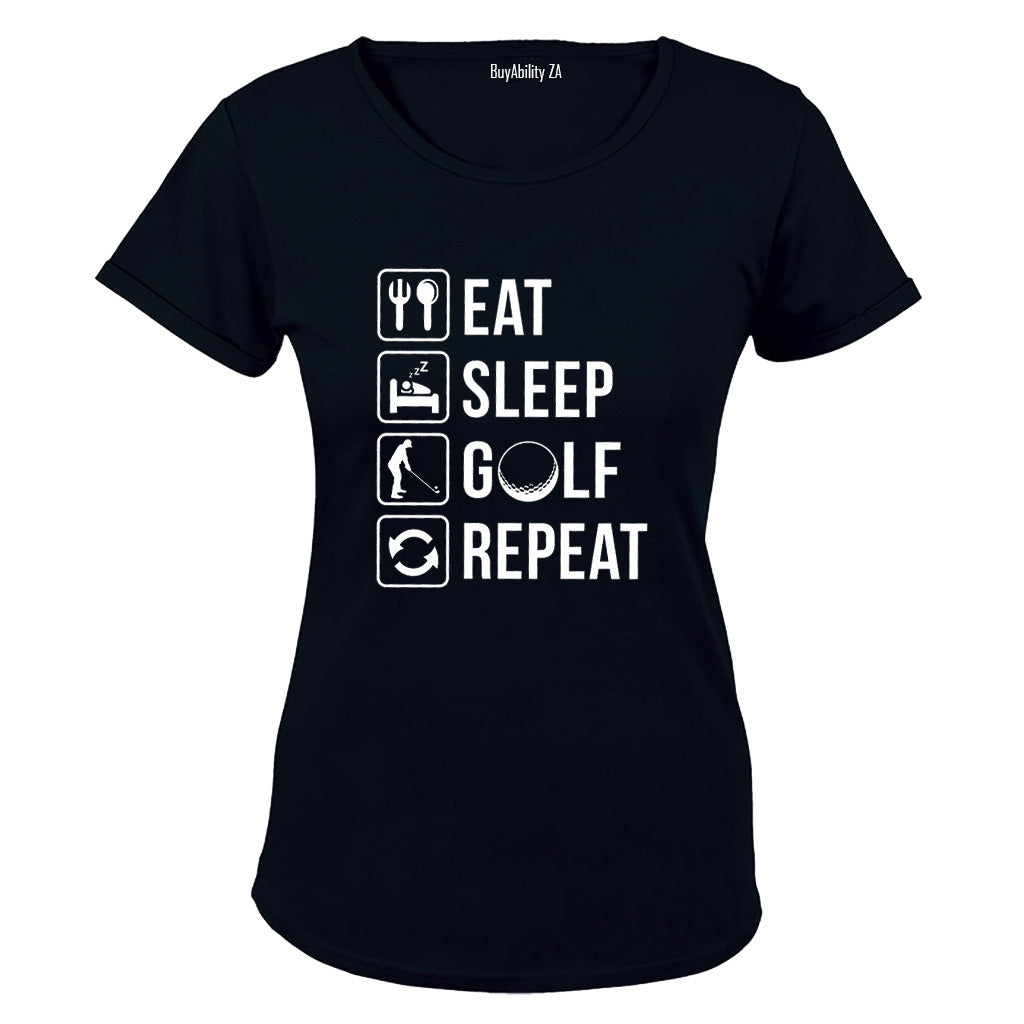 Golf. Repeat - Ladies - T-Shirt