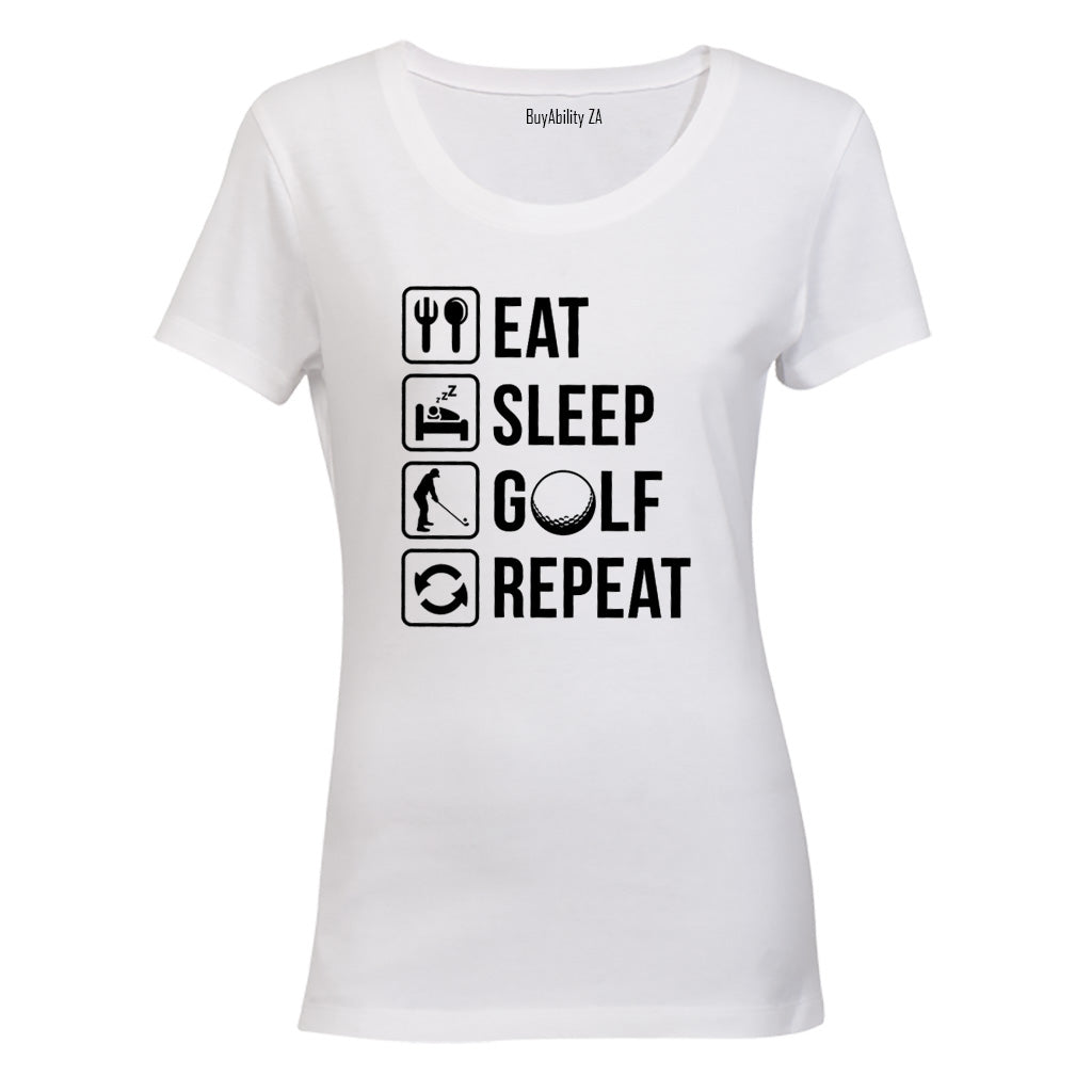 Golf. Repeat - Ladies - T-Shirt