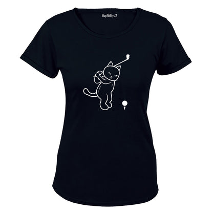 Golf Cat - Ladies - T-Shirt