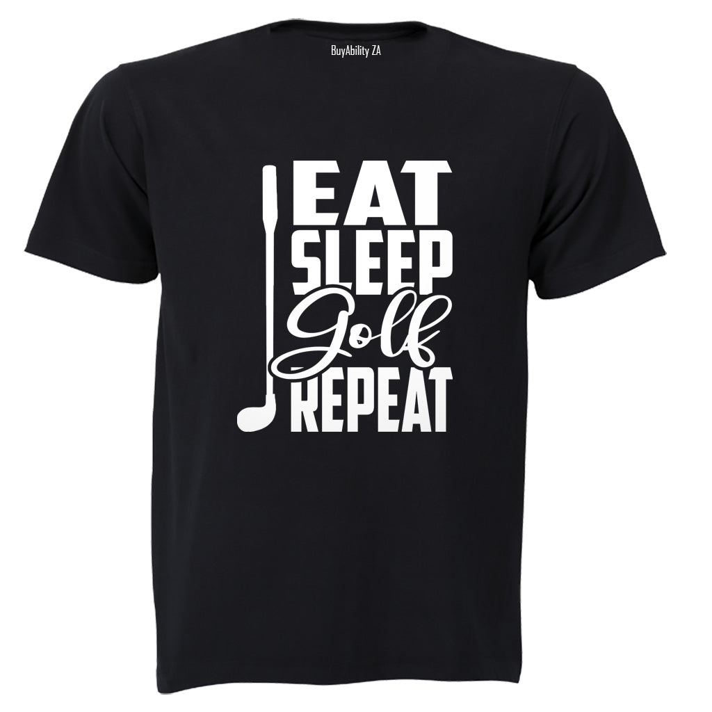 Golf Repeat - Adults - T-Shirt - BuyAbility South Africa