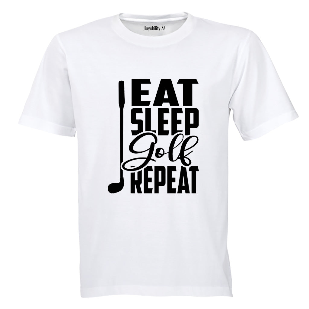 Golf Repeat - Adults - T-Shirt - BuyAbility South Africa