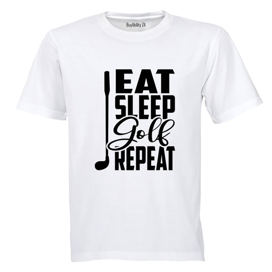 Golf Repeat - Adults - T-Shirt - BuyAbility South Africa