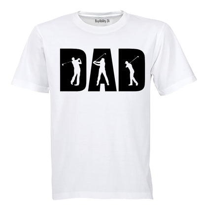 DAD - Golfer - Adults - T-Shirt