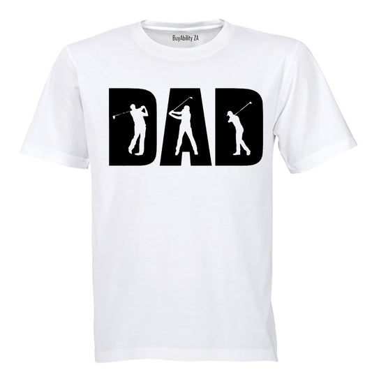 DAD - Golfer - Adults - T-Shirt