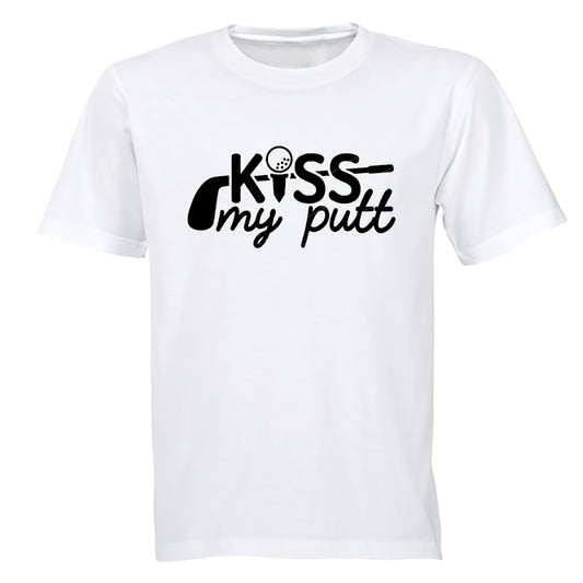 Golf - Kiss My Putt - Adults - T-Shirt