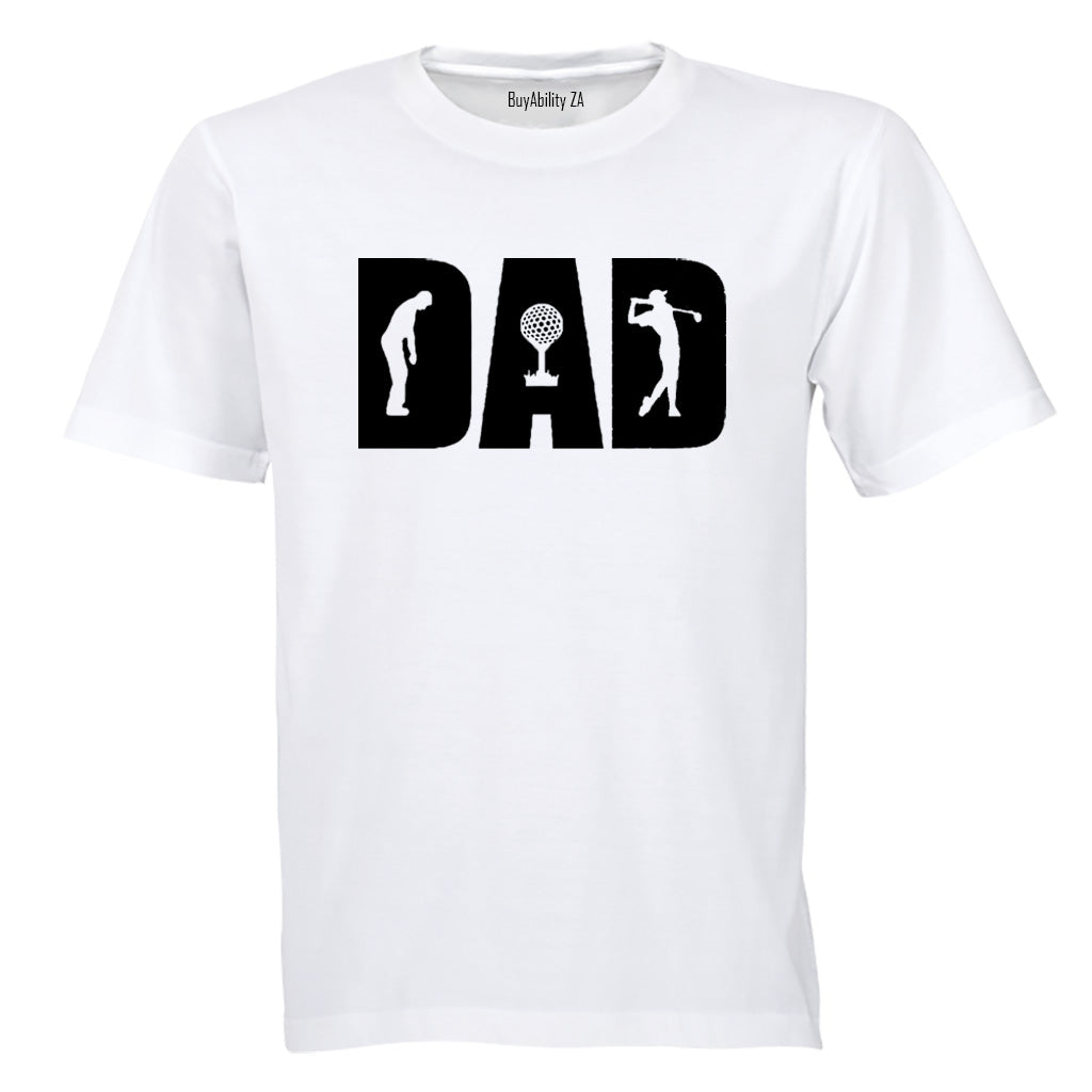 Golfing Dad - Adults - T-Shirt - BuyAbility South Africa